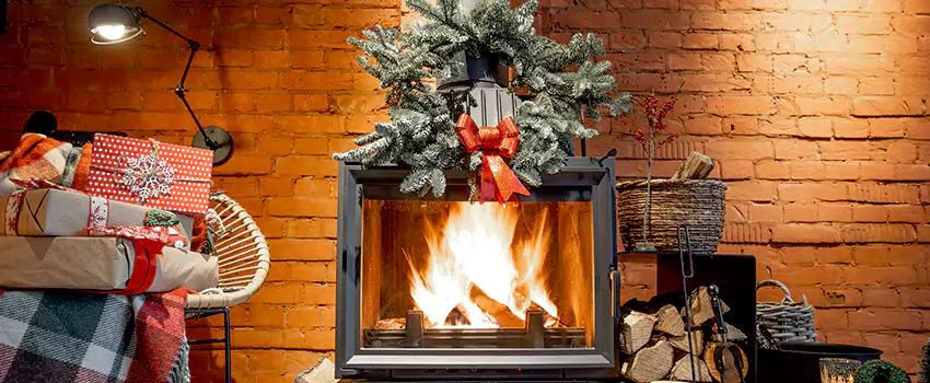 Travis Industries Linear Gas Fireplace Installation in Defiance, Ohio