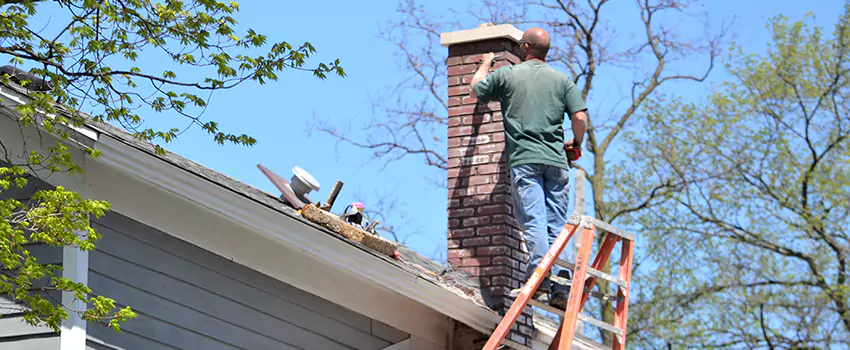Vinyl and PVC Chimney Flashing Installation in Defiance, OH