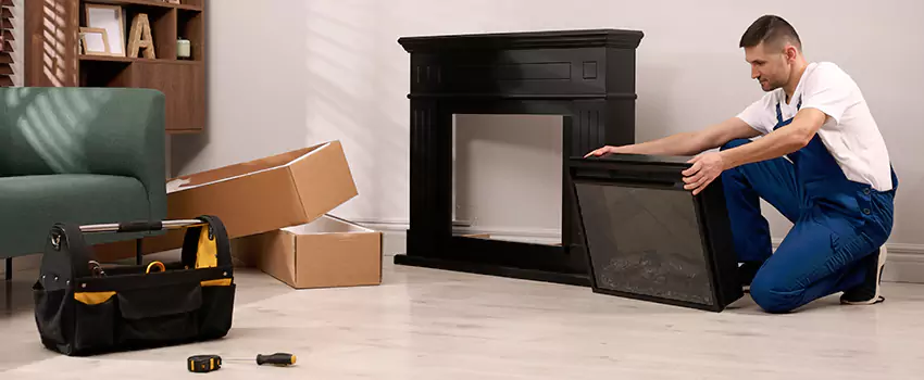 Old Rusted Metal Fireplace Repair And Replacement in Defiance, OH